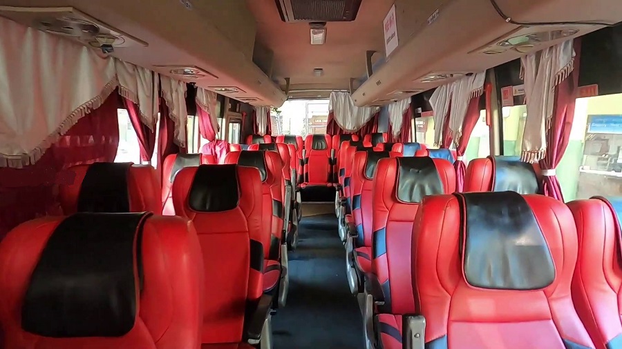 AC-Bus-Inside-View-at-Siliguri-Bustand-Sikkim