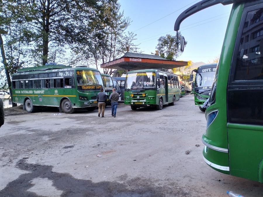 Indan-Oil-Petrol-Bunk-in-SNT-Sikkim-Gangtok-Bustand