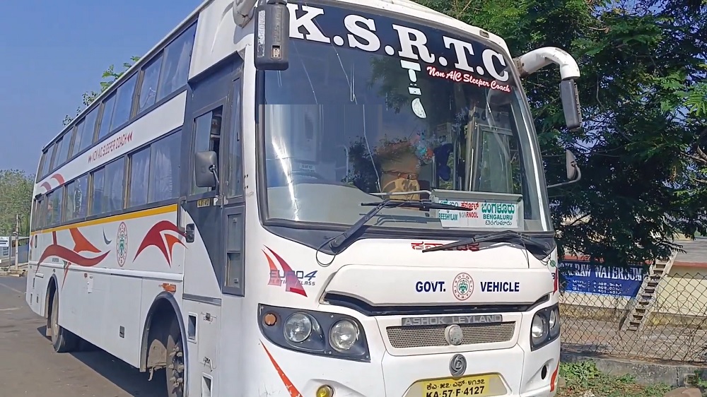 Srisailam-To-Bangalore-KSRTC-Non-AC-Sleeper-Bus
